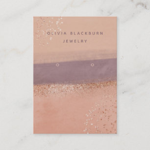 Neutralt Boho och Ro Guld Viktigt Visning kort