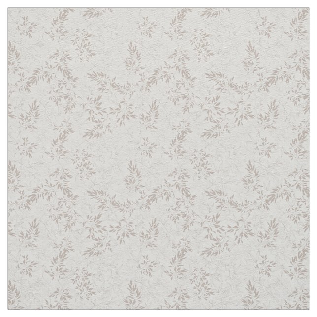 Neutralt Botaniskt konsthantverk Minimalist Beige- Tyg (Provkarta)