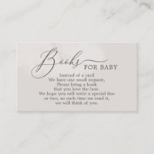 Neutralt Cloud Baby Shower Bokar för Baby Card