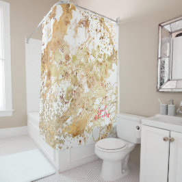 Neutralt Creamy Beige Shower Curtain Liner