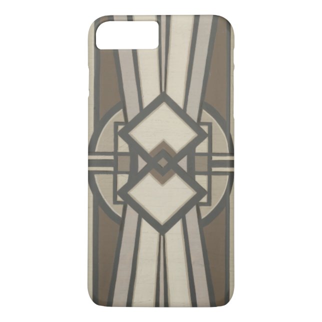 Neutralt Deco-panel I Case-Mate iPhone Skal (Baksida)