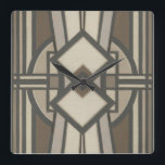 Neutralt Deco-panel I Fyrkantig Klocka<br><div class="desc">Mönster</div>