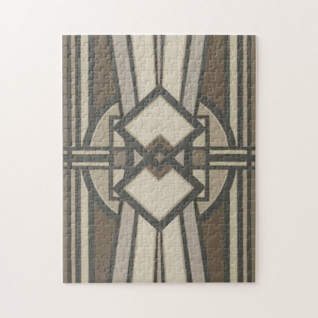 Neutralt Deco-panel I Pussel (Vertikal)