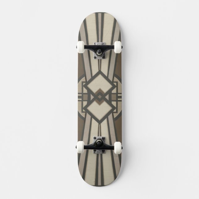 Neutralt Deco-panel I Skateboard Bräda 21,5 Cm (Framsida)