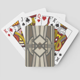 Neutralt Deco-panel I Spel Kort