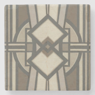 Neutralt Deco-panel I Stenunderlägg