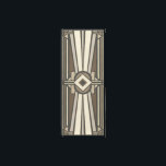 Neutralt Deco Panel II Canvastryck<br><div class="desc">Mönster</div>