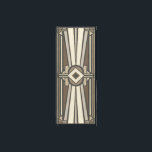 Neutralt Deco Panel II Canvastryck<br><div class="desc">Mönster</div>