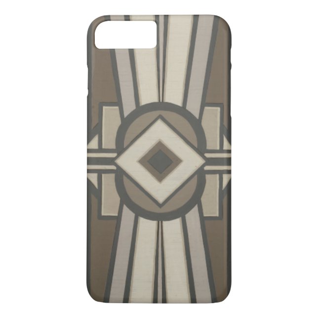 Neutralt Deco Panel II Case-Mate iPhone Skal (Baksida)