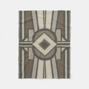Neutralt Deco Panel II Fleecefilt