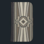 Neutralt Deco Panel II Galaxy S4 Plånboksfodral<br><div class="desc">Mönster</div>
