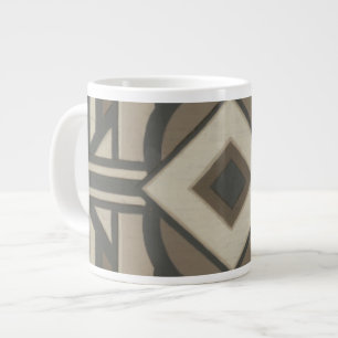 Neutralt Deco Panel II Jumbo Mugg