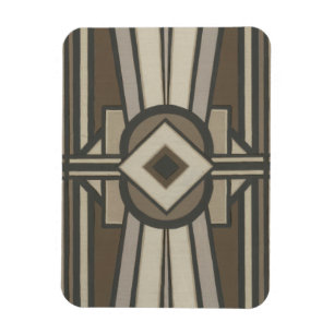 Neutralt Deco Panel II Magnet