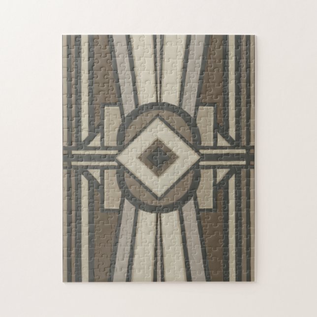 Neutralt Deco Panel II Pussel (Vertikal)