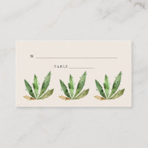 Neutralt Desert Rand | Skortkort Bröllop