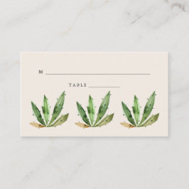 Neutralt Desert Rand | Skortkort Bröllop Placeringskort