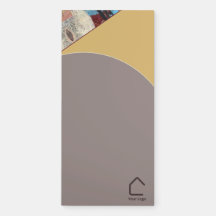 Neutralt Elegance Logotyp Abstrakt accents Tan Bro