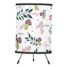 Neutralt Färg Barn i rum Svampar Mönster