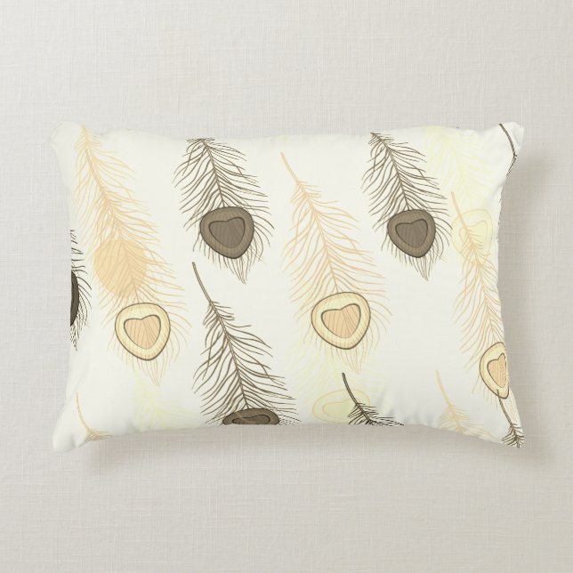 Neutralt Färg Pillow Prydnadskudde (Framsidan)