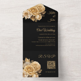 Neutralt Flower Bouquet-Bröllop