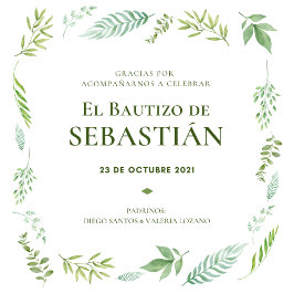 Neutralt för bjudación de bautizo inbjudningar