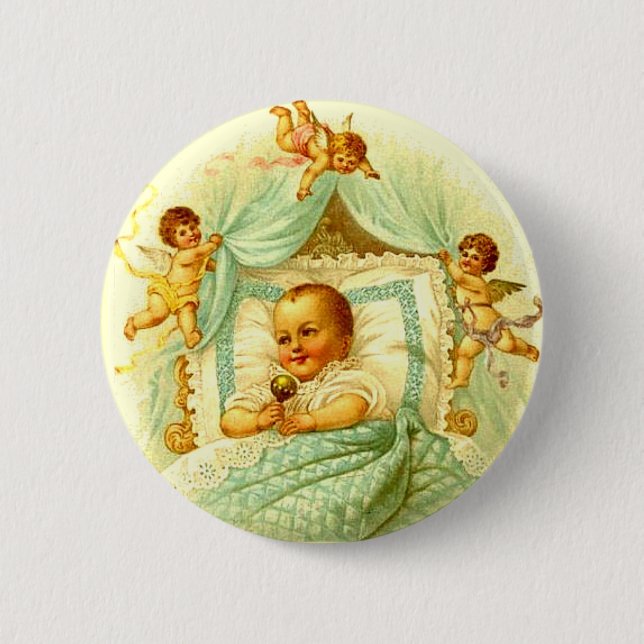 Neutralt för gender för gåva för dusch för knapp (Framsida)