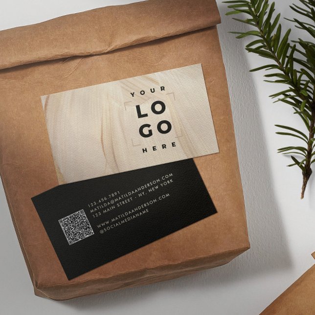 Neutralt för naturlig Elegant, målad Abstrakt Enke Visitkort (Skapare uppladdad)