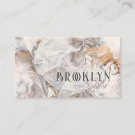 Neutralt för Trendig av modern Abstrakt Visitkort