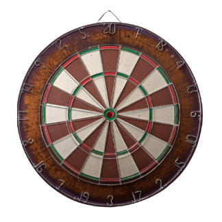 Neutralt Grått Dartboard Darttavla