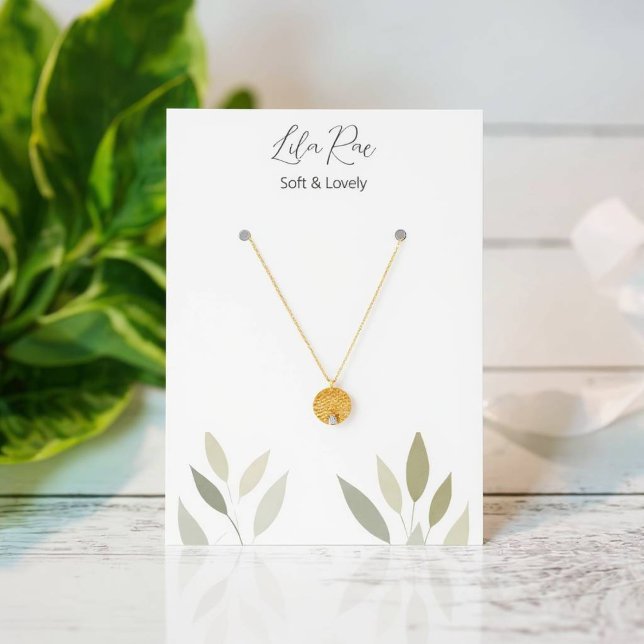 Neutralt-Grönt-fiskekortet för illustration av kas Visitkort (Cat Foliage Artwork)