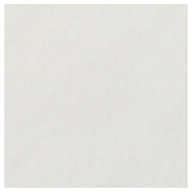 Neutralt Hexagon Fabric Tyg (Närbild)