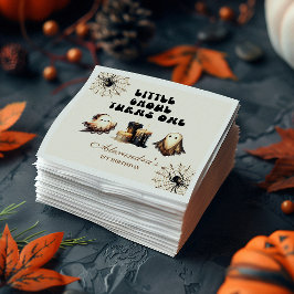 Neutralt Little Ghoul Birthday Pappersservett