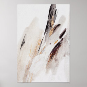 Neutralt Modern Insida New Wall Art-målning Poster