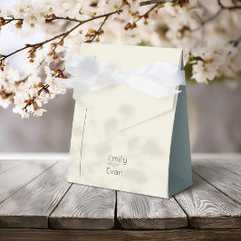 Neutralt Modern Minimalist Bröllop Presentaskar