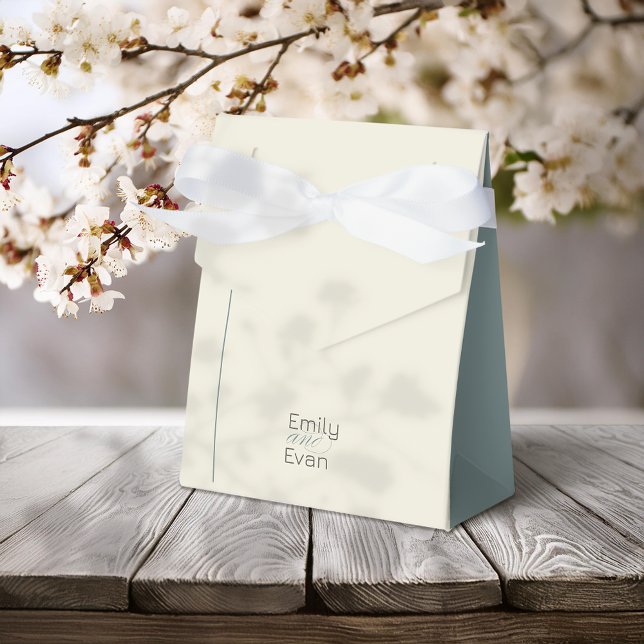 Neutralt Modern Minimalist Bröllop Presentaskar (Skapare uppladdad)