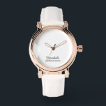 Neutralt monogram modern minimalist stilren design armbandsur<br><div class="desc">Denna neutrala monogramdesign har en modern, minimalistisk och stilren estetik som är perfekt för klockor. De rena linjerna och det balanserade arrangemanget skapar ett sofistikerat och tidlöst utseende som passar både män och kvinnor. Perfekt för alla som uppskattar subtil personlig anpassning, modern design och elegans i vardagsaccessoarer. Gör en genomtänkt...</div>