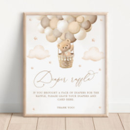Neutralt Nalle Babykläder, hårklämma Poster