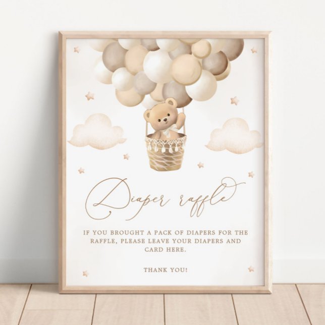 Neutralt Nalle Babykläder, hårklämma Poster (Skapare uppladdad)