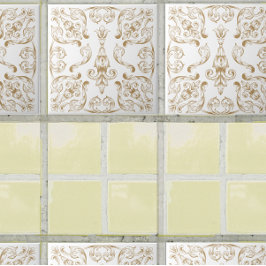 Neutralt Ornamental dekorativ panel Kakelplatta