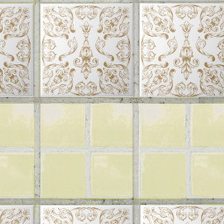 Neutralt Ornamental dekorativ panel Kakelplatta