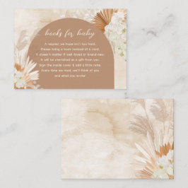 Neutralt Pampas Bokar för Baby-kort Tilläggskort