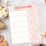 Neutralt Play Family Meal Planner & Shopping List Anteckningsblock<br><div class="desc">Håll dig organiserad och snyggt med det här Neutralten Anteckningsblocket Play Family Meal Planner och Shopping List. Anteckningsblocket har en chic som är perfekt i neutralt toner och hjälper dig att effektivisera veckomålsplaneringen och livsmedel-shoppingen. Med de sektioner som är avsedda för måltider och en bekväm inköpslista är det perfekten för...</div>