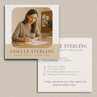 Neutralt Professionell Modern Namn Business Photo