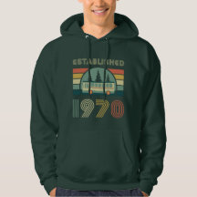 Neutralt Retro Hoodie