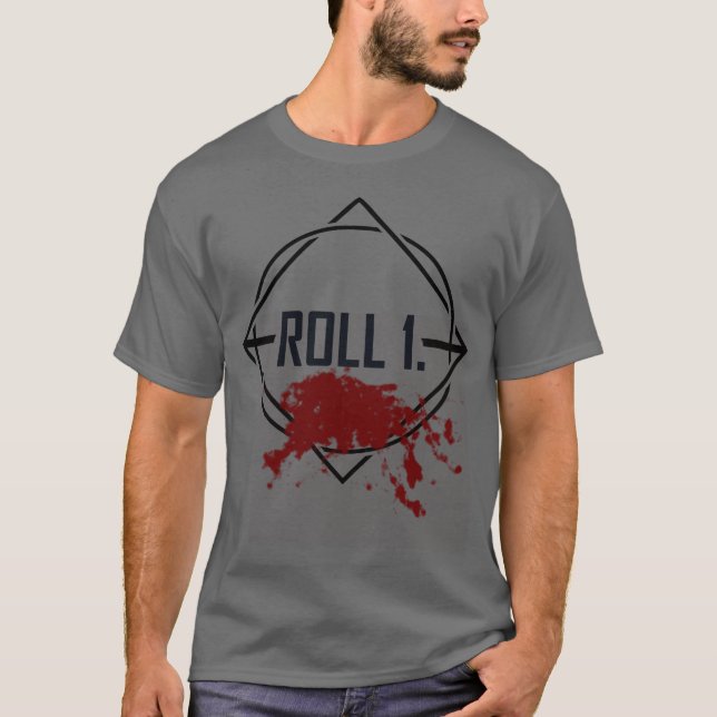 Neutralt ROLL 1 T-Shirt (Framsida)