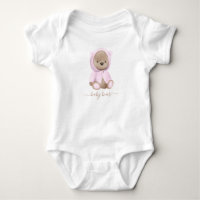 Neutralt Rosa Nalle Baby Bear