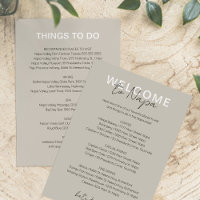 Neutralt Ställe to Eat and Sak to Do Card