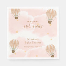 Neutralt Sweet Cloud Luftballong Baby Shower