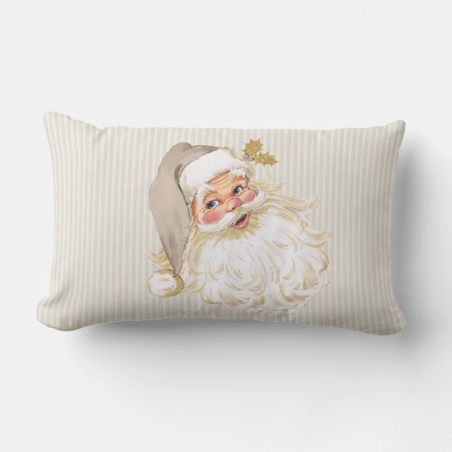 Neutralt Taupe & guld för Lumbarkudde (Framsida)