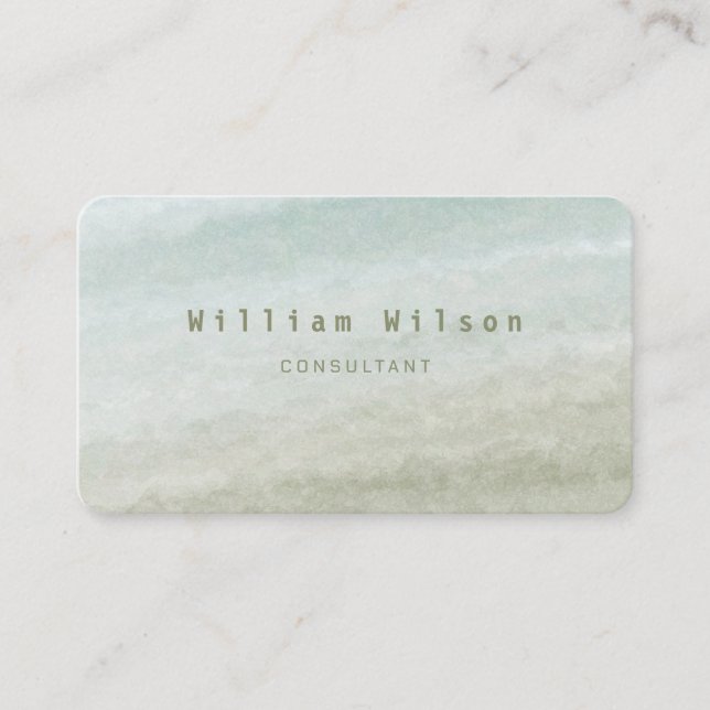 Neutralt Tone-minimalistisk QR-kodProfessionell Visitkort (Framsida)